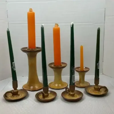 Traditional Ceramic Candlesticks 