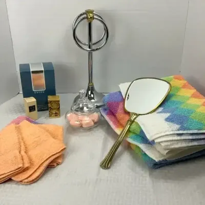 Vintage Vanity & Bath Collection with Este Lauder and Avon Fragrances