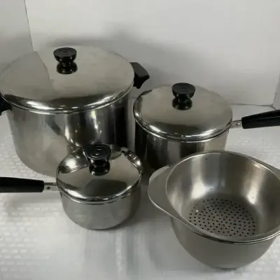 Classic Revere Ware Cookware Set  
