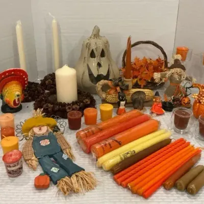 Autumn, Halloween & Thanksgiving Candles & Decor Collection
