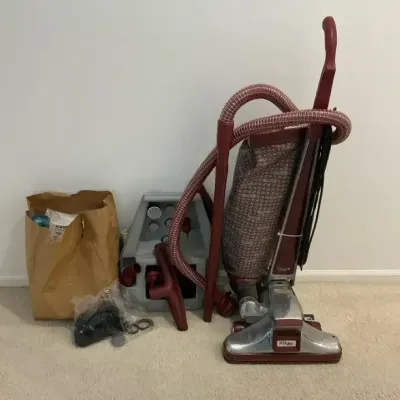 Vintage Kirby Vacuum Cleaner & Accessories