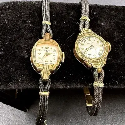Vintage Women’s Empire Watch And Vintage Women’s Elgin Watch