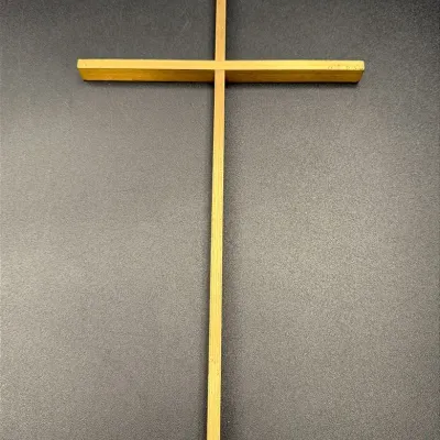 Metal Gold-toned Wall Cross