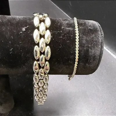 Silver-toned Bracelets 