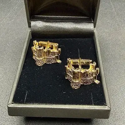 Swank Castle Cufflinks