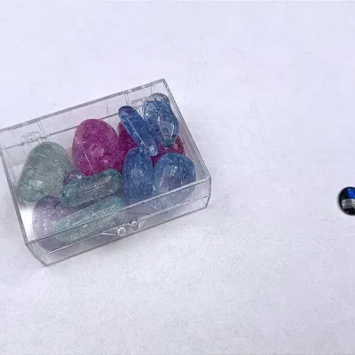 Magic Sparkle Quartz Stones & An Oval Star Sapphire