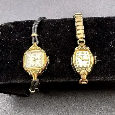 Vintage Women's Kingston Watch & Vintage Women's Elgin Watch
