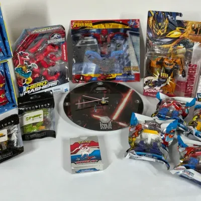 Assorted Character Action Figures and Toys