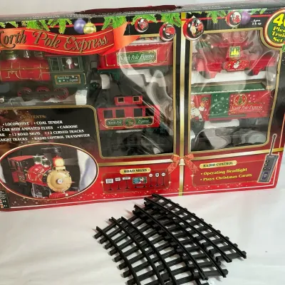 North Pole Company Train and Tracks Set