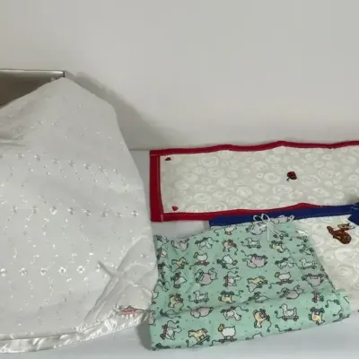 Baby Burbs Pads, Blanket And Comforter Handmade 