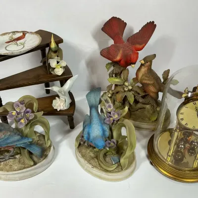 Birds by Andrea, Clock and More 