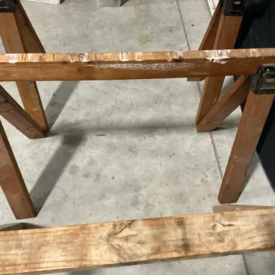 Wooden Work Horses