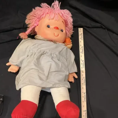 Vintage 23”-26” 1980s Ice Cream “komfy Kid” Doll Manufactured By Astra Trading Corp 