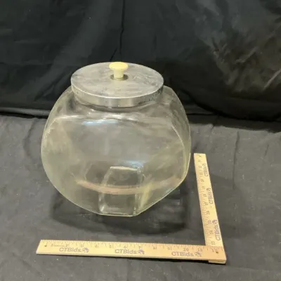 Big Glass Cookie Jar
