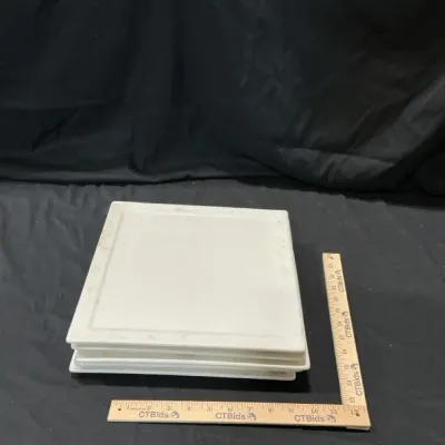 Five Glass Platters