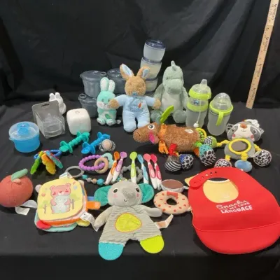 Baby Toys And Snacking Containers 