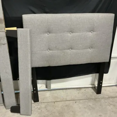 Grey Fabric Bed Frame
