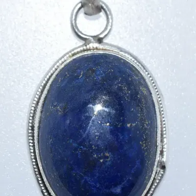 Lapis Lazuli Sterling Silver Pendant