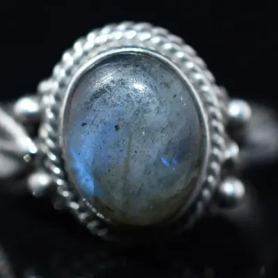 Labradorite Sterling Silver Ring
