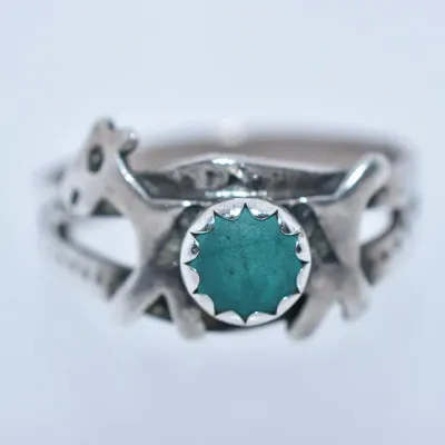 Turquoise Sterling Silver Southwestern Style Ring