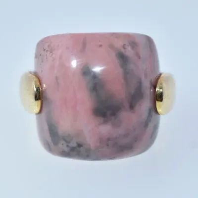 Rhondonite Sterling Silver Ring