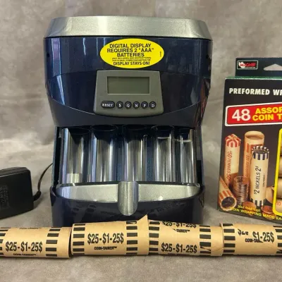 Mag-Nif Digital Coin Sorter Bank