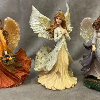 The Boyds Collection Charming Angels 3-Figure Set