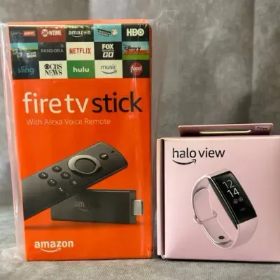 New Amazon Fire Stick & Amazon Halo View Watch