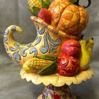 Jim Shore “Cornucopia of Plenty” Figurine