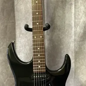 Fullerton Black Electric 6-String Guitar 