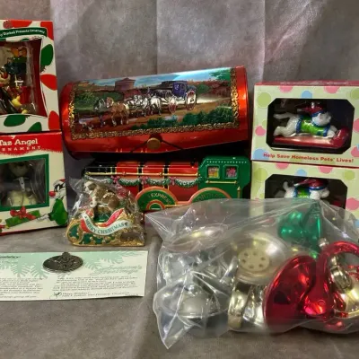 Holiday Ornaments Mystery Lot 