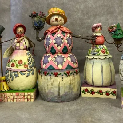 Jim Shore Snowmen Collection
