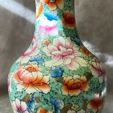 Hand Painted Porcelain Vase