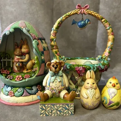 Jim Shore Easter Decoration Collection