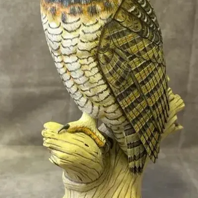 The Danbury Mint “Night Watch” Sculpture by Jeff Rechin 