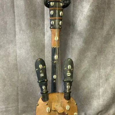 West African Kora String Musical Instrument