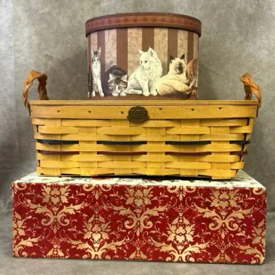 Assorted Decorative Storage Containers 
