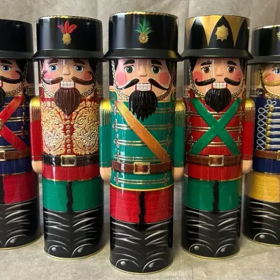 Harry London Nutcracker 5-Tin Set 