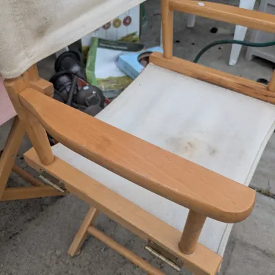 Directors chairs!