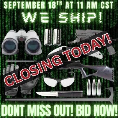 For more information and to place your bids, kindly visit us at https://garnetgazelle.hibid.com/ BID NOW!