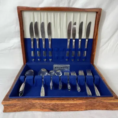 Vintage Rogers International Silco Stainless Flatware 