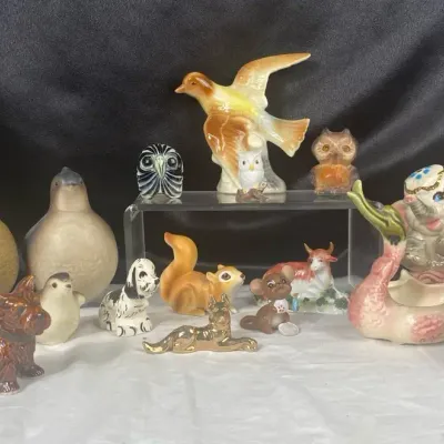 Collectible Vintage Porcelain/Ceramic Animals 