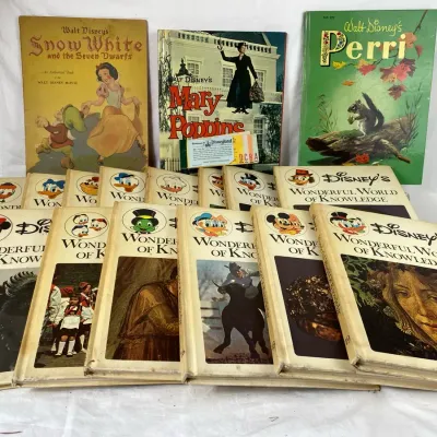Vintage Disney Books 