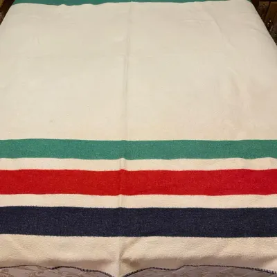 Vintage Wool Blanket 