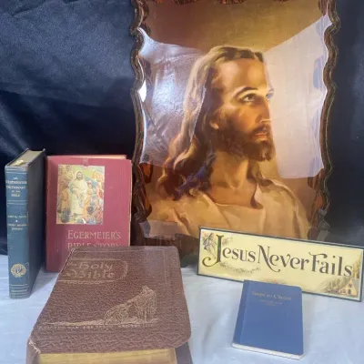 Vintage Bibles, Religious Publications And Collectibles 