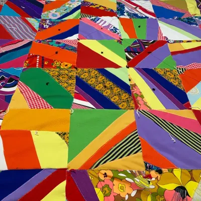 Handmade Retro Quilt
