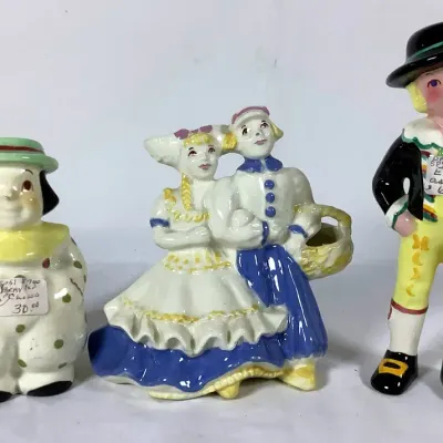 Vintage Brayton Laguna Art Pottery Figures