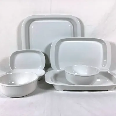 (7) Corning Sidekick Kitchenware 