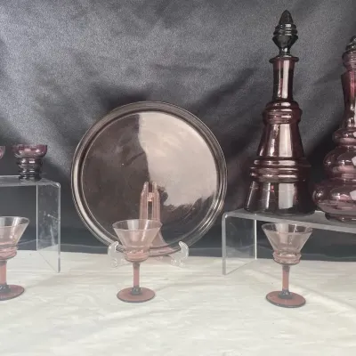 Vintage Purple Glass Collection 