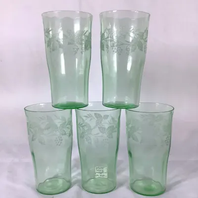 (5) Bartlett Collins Glasses 